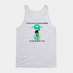 Marceline Alien Abduction Tank Top